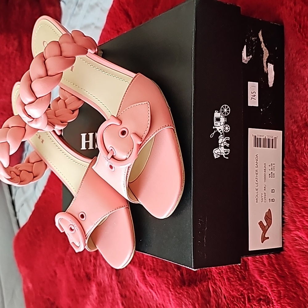 Coach Leather Sandals - Picture 3 of 4